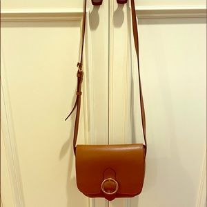 Leather Saddle Bag